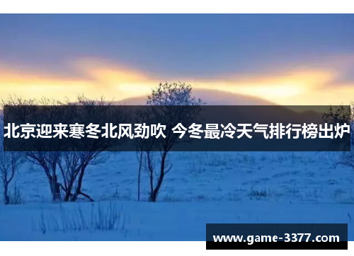 北京迎来寒冬北风劲吹 今冬最冷天气排行榜出炉