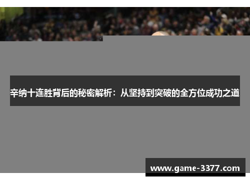 辛纳十连胜背后的秘密解析：从坚持到突破的全方位成功之道