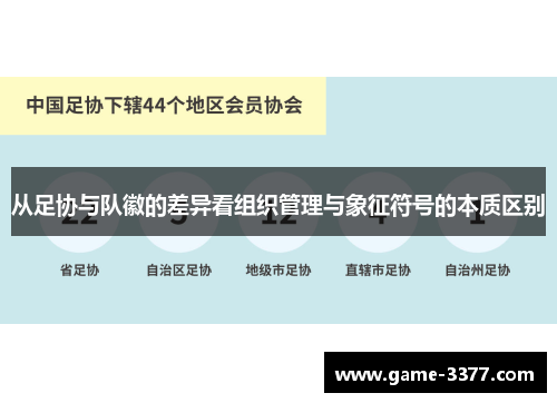 从足协与队徽的差异看组织管理与象征符号的本质区别